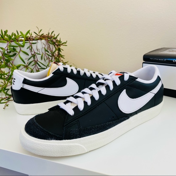 New Nike blazer low vintage black sneakers shoes - Picture 3 of 7